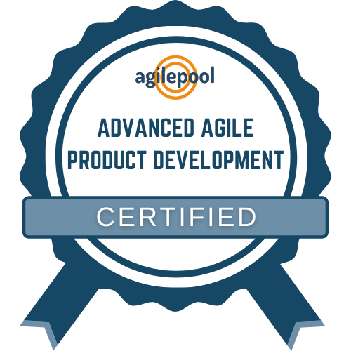 Advanced Agile Product Development Badge